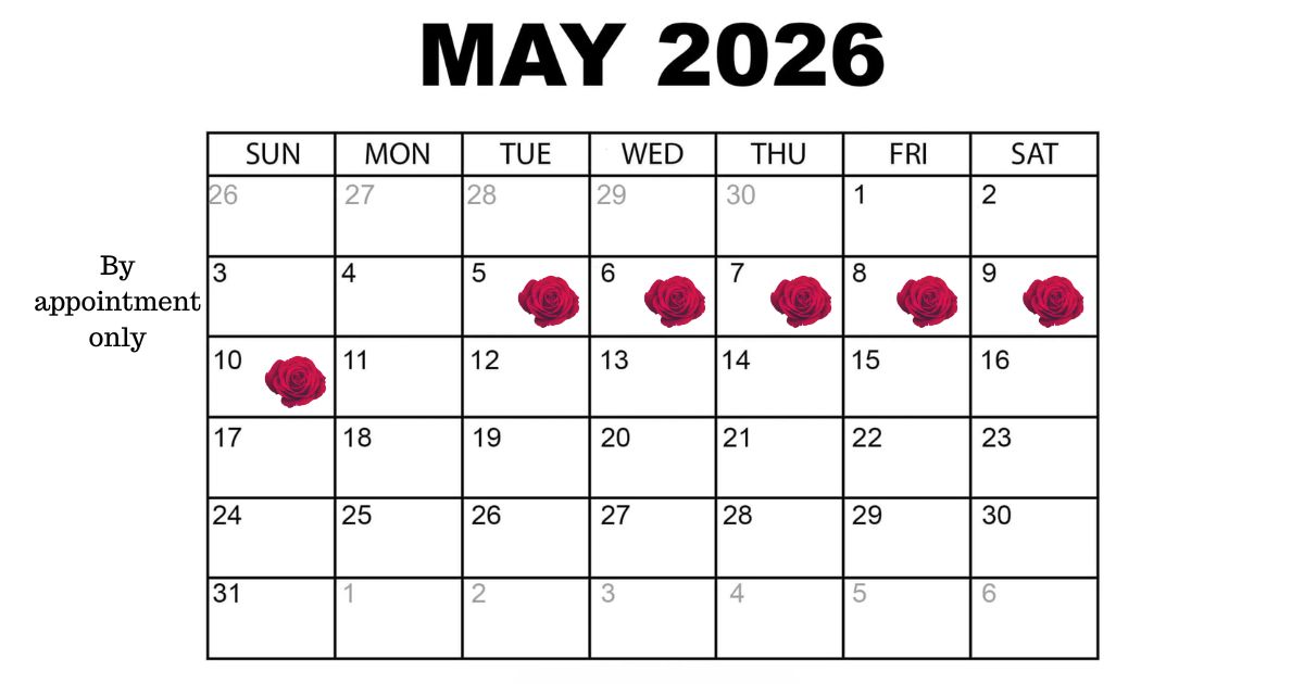mothers day schedule