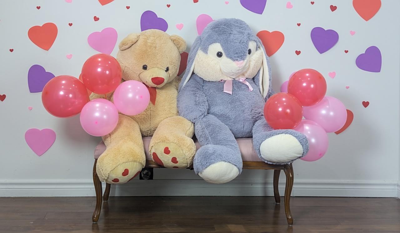 valentines day setup 2